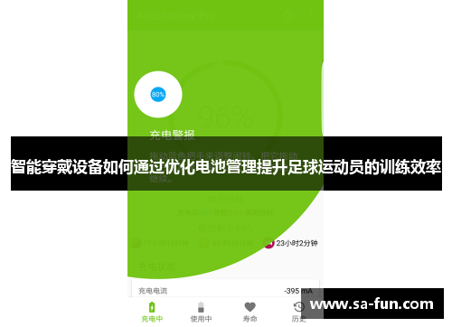 智能穿戴设备如何通过优化电池管理提升足球运动员的训练效率